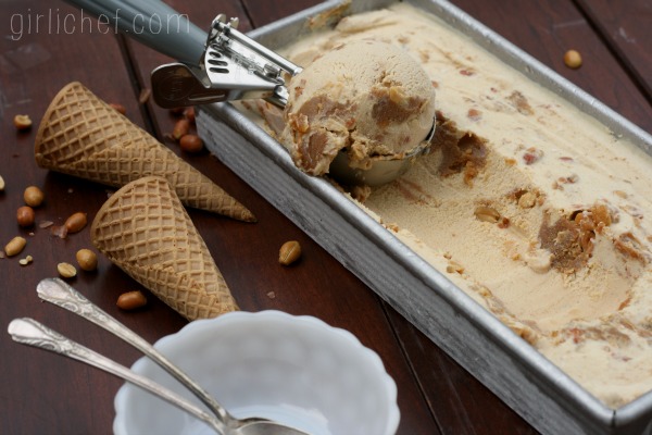 Salted Peanut Swirl Peanut Butter Ice Cream - All Roads Lead to the Kitchen - Welcome to Friday! Friday! Friday! Favorites! Each Friday we'll be sharing our favorite recipes of the week from other fabulous food bloggers, so make sure to visit and see what tasty over-the-top dishes we're most excited about.