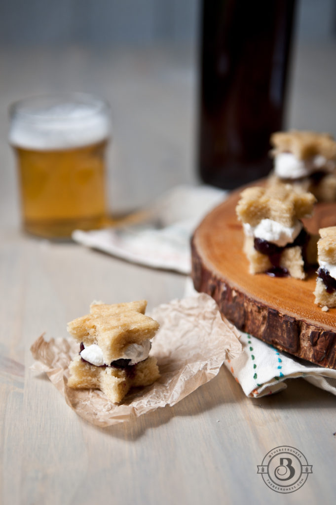 Vanilla Beer Cake Bites with Blueberry Filling - The Beeroness - Welcome to Friday! Friday! Friday! Favorites! Each Friday we'll be sharing our favorite recipes of the week from other fabulous food bloggers, so make sure to visit and see what tasty over-the-top dishes we're most excited about.