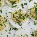 Mustard Lover's Favorite Deviled Eggs - If you're a true mustard lover at heart, then you're absolutely going to love these deviled eggs. They're made using both dijon mustard and whole grain mustard, for a serious punch of mustard flavor. They'll pretty much win any mustard lover's heart over in a single delicious heartbeat.