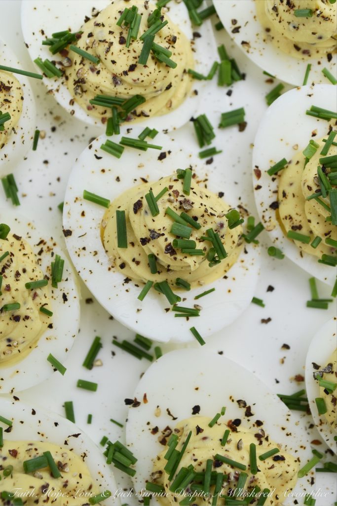Mustard Lover's Favorite Deviled Eggs - If you're a true mustard lover at heart, then you're absolutely going to love these deviled eggs. They're made using both dijon mustard and whole grain mustard, for a serious punch of mustard flavor. They'll pretty much win any mustard lover's heart over in a single delicious heartbeat.