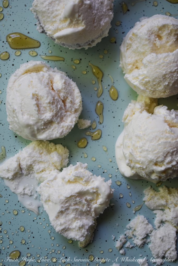 Delicately Sweet Honey & Lemon Ice Cream - Not all desserts have to be overly sweet. Occasionally, it's nice to enjoy a dessert with a nice, light, subtly sweet flavor instead. This ice cream is the perfect example. The lemon zest and juice in this frozen dessert, help give it just the right amount of tanginess to balance out the unique sweetness from the honey that it also contains. You'll definitely fall in love with this delicately sweet homemade ice cream.