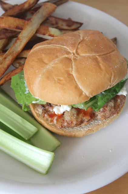 Buffalo Chicken Burgers - Savory Moments - Summer will be over before you know it. So, while the weather is still hot, get out and enjoy it as much as you can. We're helping you by sharing all our favorite picnic and cookout recipes. Hopefully, they'll inspire you to spend time with friends in the sun and enjoy the warm summer weather while it lasts.