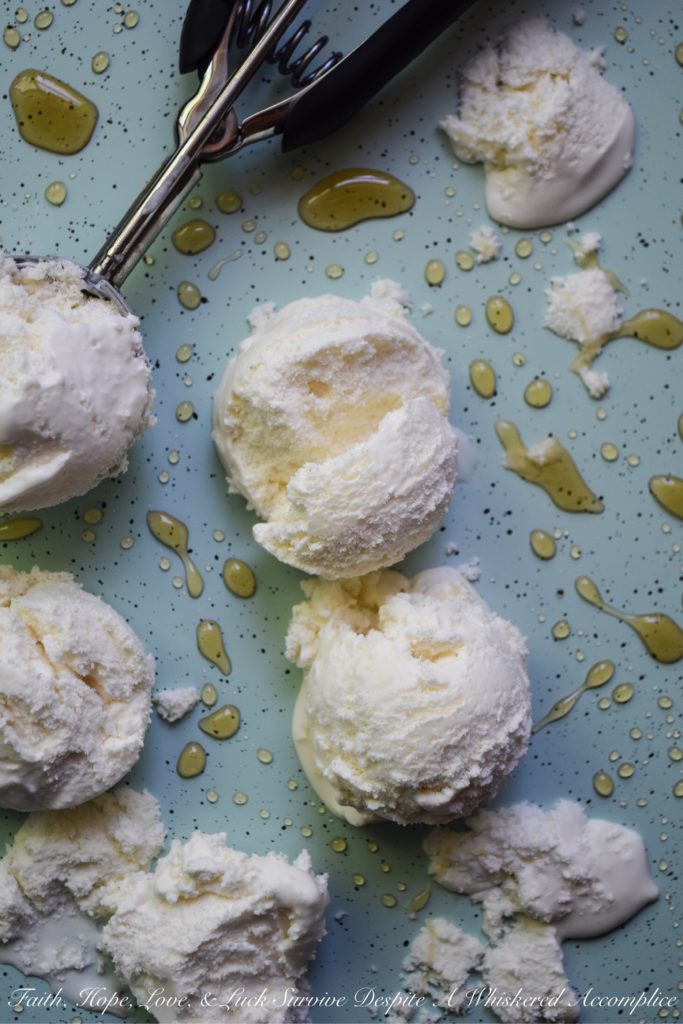 Delicately Sweet Honey & Lemon Ice Cream - Not all desserts have to be overly sweet. Occasionally, it's nice to enjoy a dessert with a nice, light, subtly sweet flavor instead. This ice cream is the perfect example. The lemon zest and juice in this frozen dessert, help give it just the right amount of tanginess to balance out the unique sweetness from the honey that it also contains. You'll definitely fall in love with this delicately sweet homemade ice cream.