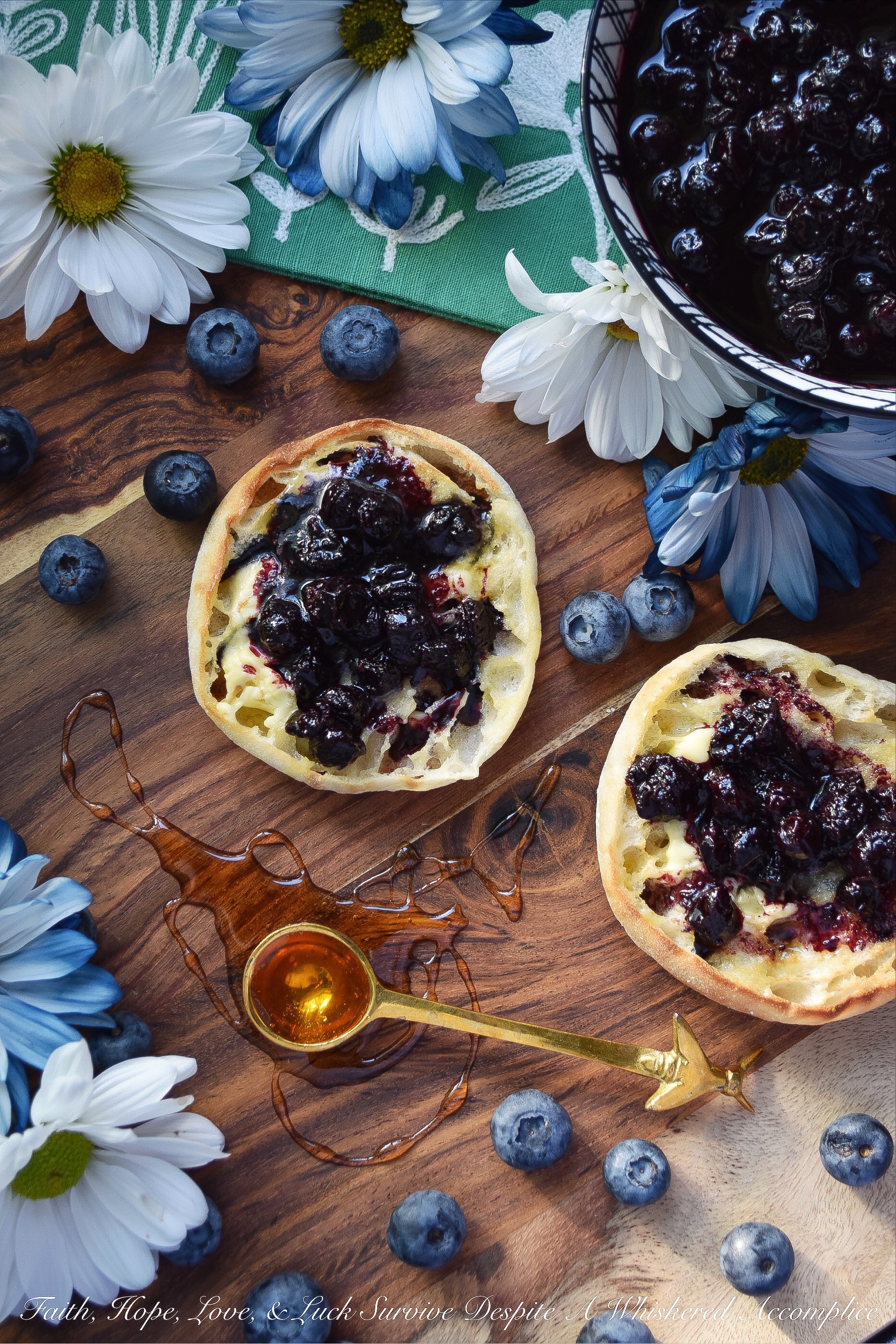 Saucy Honey & Balsamic Blueberry Jam