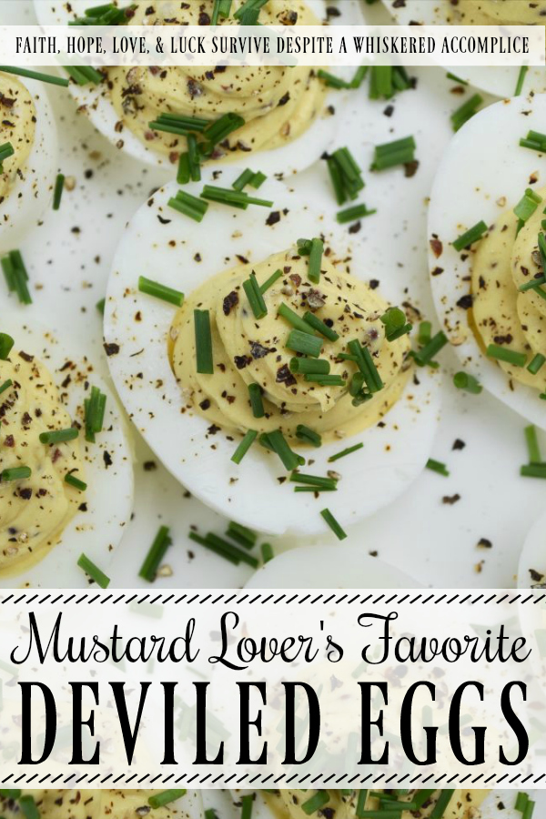 Mustard Lover's Favorite Deviled Eggs - If you're a true mustard lover at heart, then you're absolutely going to love these deviled eggs. They're made using both dijon mustard and whole grain mustard, for a serious punch of mustard flavor. They'll pretty much win any mustard lover's heart over in a single delicious heartbeat.