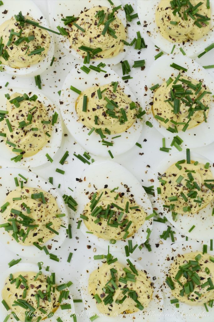 Mustard Lover's Favorite Deviled Eggs - If you're a true mustard lover at heart, then you're absolutely going to love these deviled eggs. They're made using both dijon mustard and whole grain mustard, for a serious punch of mustard flavor. They'll pretty much win any mustard lover's heart over in a single delicious heartbeat.