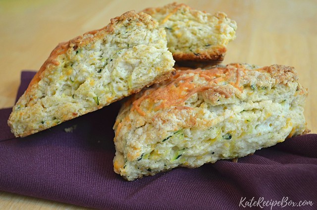 Zucchini Scones - Kate's Recipe Box - Welcome to Friday! Friday! Friday! Favorites! Each Friday we'll be sharing our favorite recipes of the week from other fabulous food bloggers, so make sure to visit and see what tasty over-the-top dishes we're most excited about.