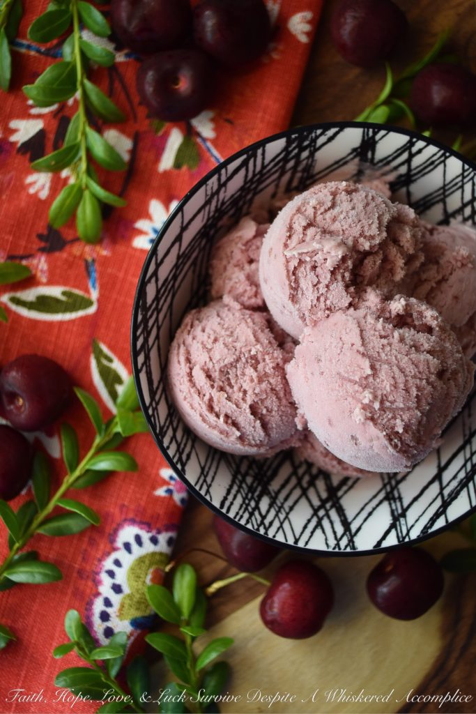 Cherry Brown Sugar Bourbon Ice Cream - If you love the taste of bourbon, then you're going to love this bourbon-infused ice cream. Add in cherries, just the right amount of brown sugar, and a few other simple ingredients, and you'll have a dessert you simply won't be able to resist. Grab a spoon and get ready to dig in.