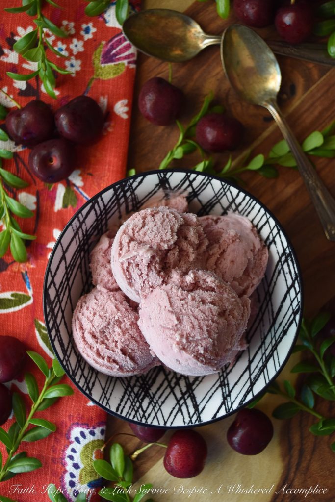Cherry Brown Sugar Bourbon Ice Cream - If you love the taste of bourbon, then you're going to love this bourbon-infused ice cream. Add in cherries, just the right amount of brown sugar, and a few other simple ingredients, and you'll have a dessert you simply won't be able to resist. Grab a spoon and get ready to dig in.