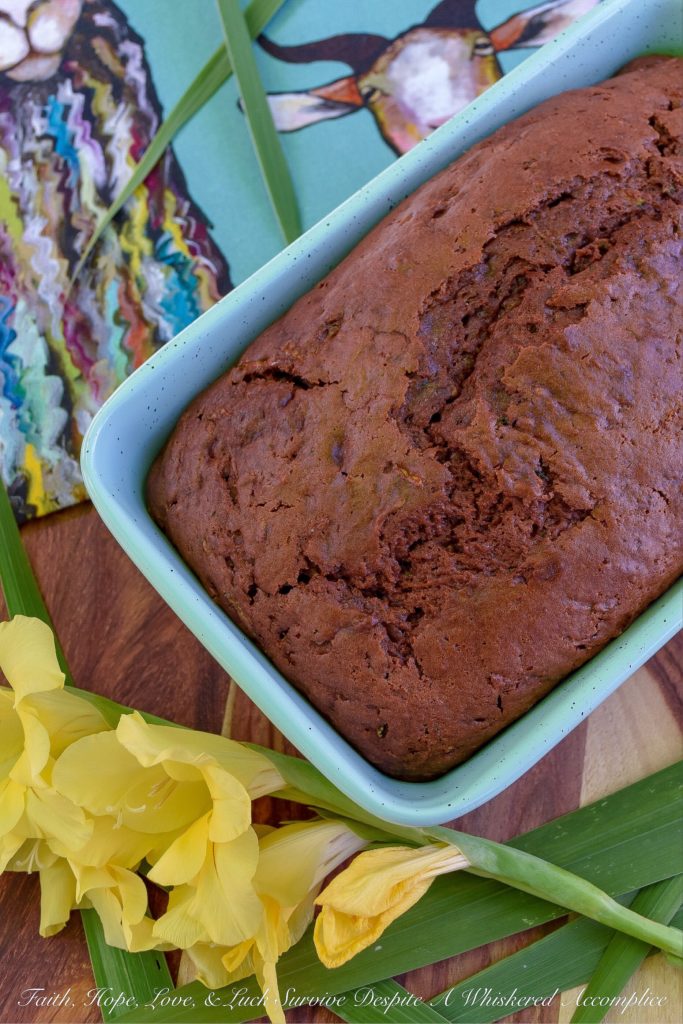 Chocolate Pudding Zucchini Bread - When life gives you zucchini, don't hesitate for a second, it's a sign that you should make zucchini bread. And not just any zucchini bread, but chocolate pudding zucchini bread. You're just one bowl and one bread pan away from a seriously delicious dessert or breakfast treat.