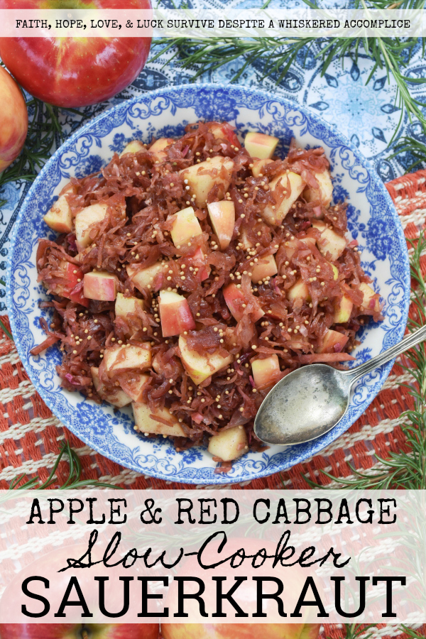 Apple & Red Cabbage Slow-Cooker Sauerkraut - This may just be the most perfect autumn vegetable side dish you'll ever feed your family. Red cabbage, crisp fall apples, and a sweet and tangy balsamic sauce give this slow-cooked sauerkraut a truly unique flavor with almost no work involved. Simply dump all of the ingredients into a slow cooker, stir, and then cook on low for 8 hours. All that's left to do is add in some chopped red apples, stir, and then serve. It really is that simple.