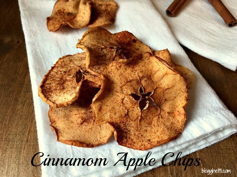 Baked Cinnamon Apple Chips - Blogghetti - September 2019 Recipe Round-Up - When September arrives and all of the kids go back to school, quick and easy breakfast and weeknight meals are always a brilliant idea. This month, we're sharing some of our favorite time-saving recipes to help you get breakfast and dinner on the table in the least amount of time possible.