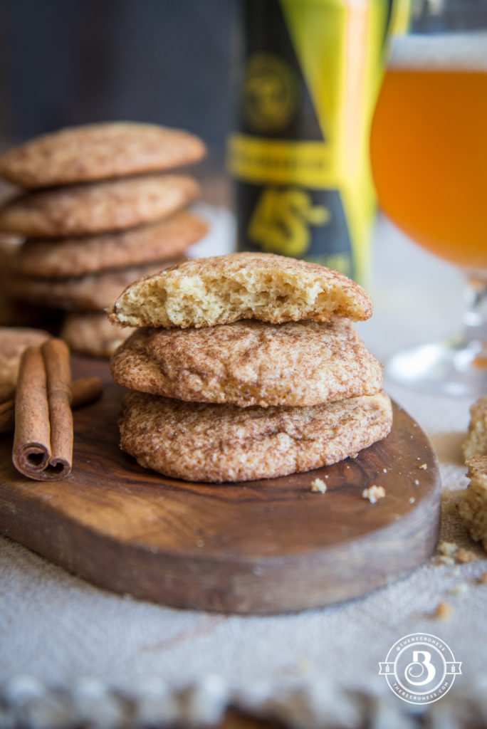 Beer + Snickerdoodles = Snickerbrewdles - The Beeroness - Welcome to Friday! Friday! Friday! Favorites! Each Friday we'll be sharing our favorite recipes of the week from other fabulous food bloggers, so make sure to visit and see what tasty over-the-top dishes we're most excited about.