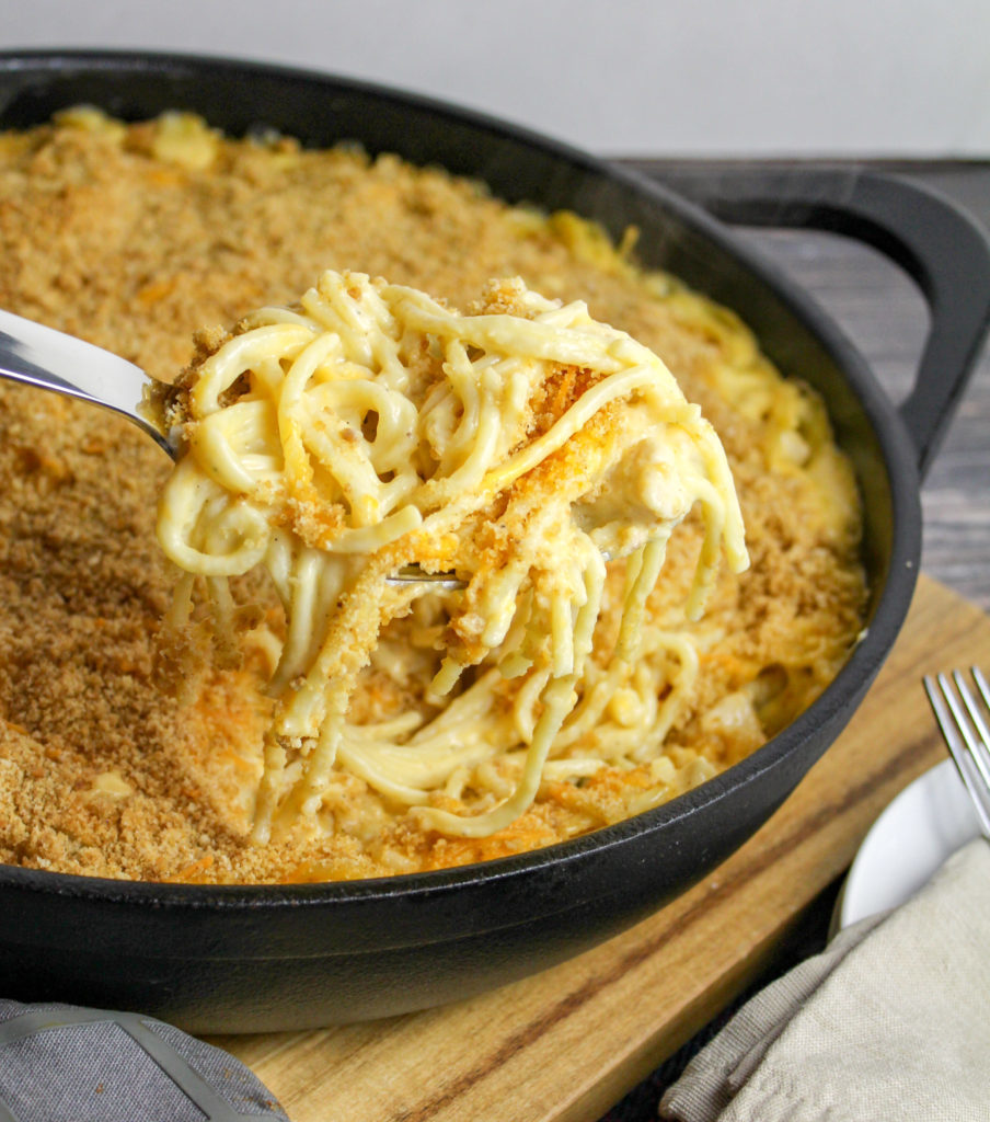 Cheesy Chicken Spaghetti Casserole - Cheese Curd In Paradise - September 2019 Recipe Round-Up - When September arrives and all of the kids go back to school, quick and easy breakfast and weeknight meals are always a brilliant idea. This month, we're sharing some of our favorite time-saving recipes to help you get breakfast and dinner on the table in the least amount of time possible.