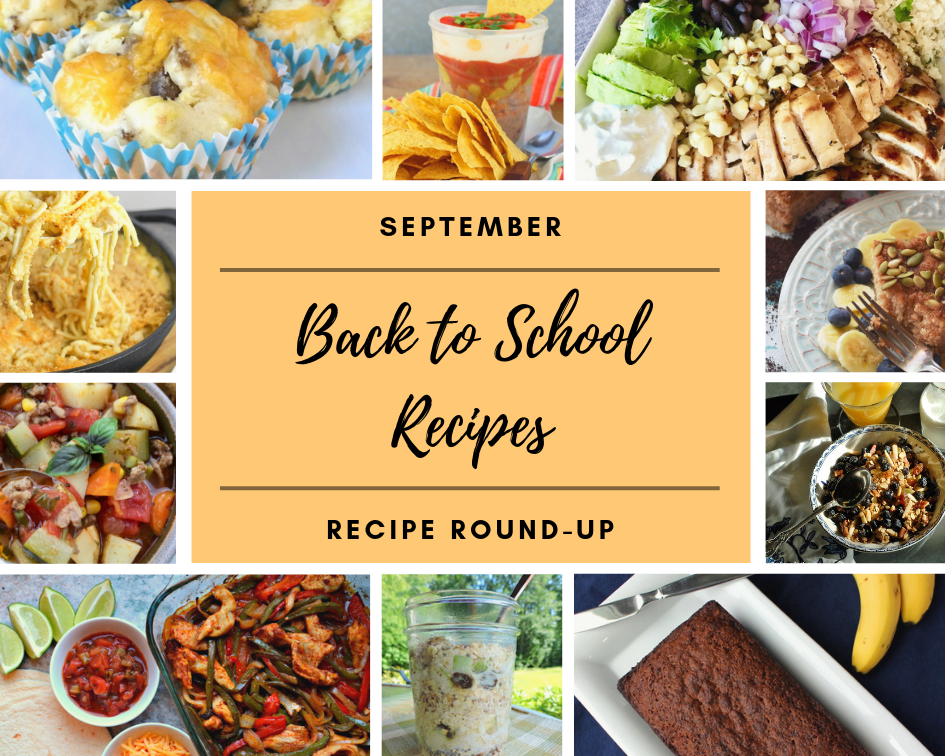 September 2019 Recipe Round-Up - When September arrives and all of the kids go back to school, quick and easy breakfast and weeknight meals are always a brilliant idea. This month, we're sharing some of our favorite time-saving recipes to help you get breakfast and dinner on the table in the least amount of time possible.