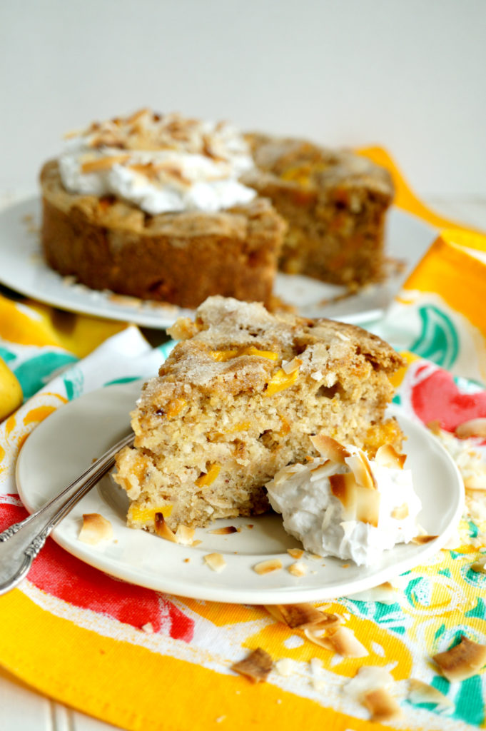Vegan Mango Coconut Snack Cake - The Baking Fairy - Welcome to Friday! Friday! Friday! Favorites! Each Friday we'll be sharing our favorite recipes of the week from other fabulous food bloggers, so make sure to visit and see what tasty over-the-top dishes we're most excited about.