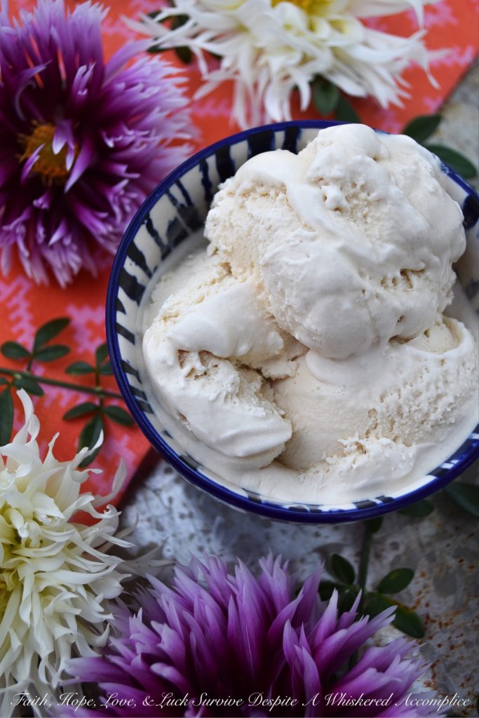 Buttery Apple Cider Tea-Infused Ice Cream - This tea-infused ice cream is one seriously amazing, buttery, frozen, hot apple cider, sweet, dreamy experience. Just imagine hot apple cider tea with a touch of butter, the perfect sweetness, and a whole lot of cream. Now imagine it frozen. I guarantee you won't be able to put your spoon down. You may even find yourself licking the bowl.