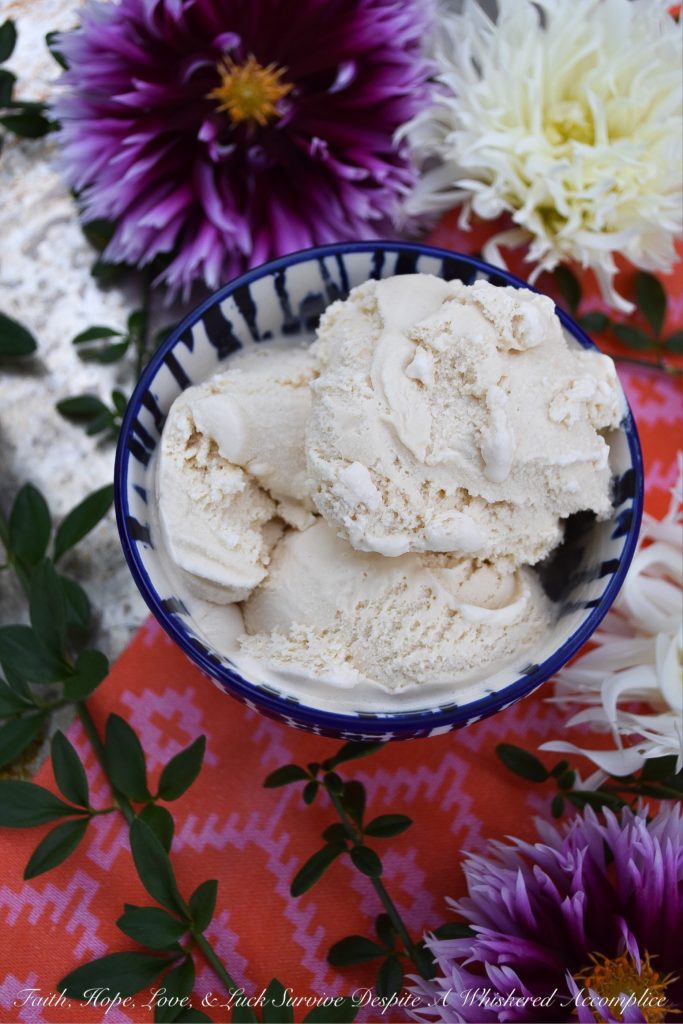 Buttery Apple Cider Tea-Infused Ice Cream - This tea-infused ice cream is one seriously amazing, buttery, frozen, hot apple cider, sweet, dreamy experience. Just imagine hot apple cider tea with a touch of butter, the perfect sweetness, and a whole lot of cream. Now imagine it frozen. I guarantee you won't be able to put your spoon down. You may even find yourself licking the bowl.