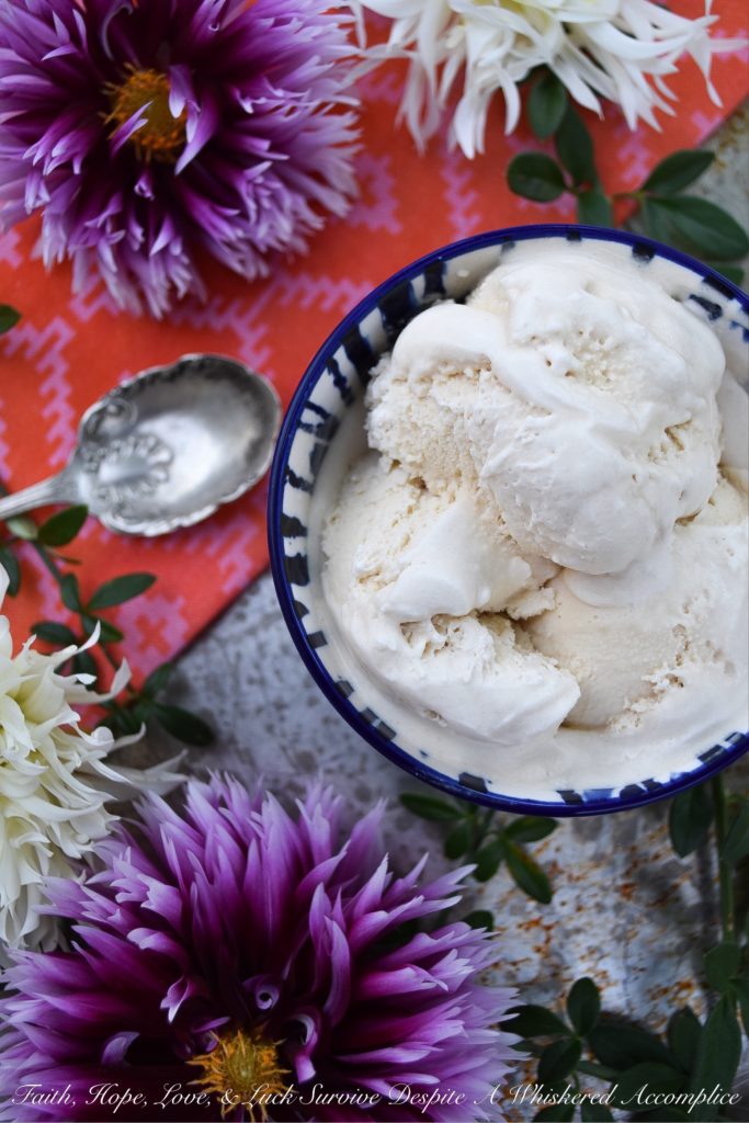 Buttery Apple Cider Tea-Infused Ice Cream - This tea-infused ice cream is one seriously amazing, buttery, frozen, hot apple cider, sweet, dreamy experience. Just imagine hot apple cider tea with a touch of butter, the perfect sweetness, and a whole lot of cream. Now imagine it frozen. I guarantee you won't be able to put your spoon down. You may even find yourself licking the bowl.