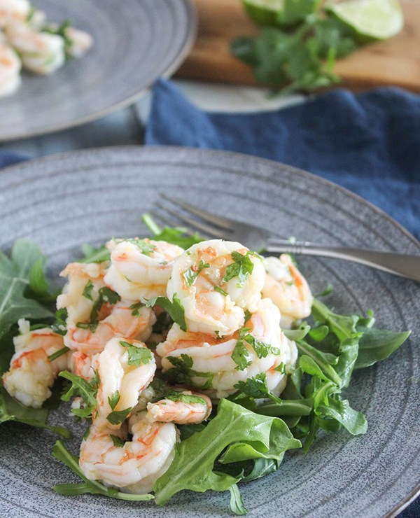 Chilled Cilantro Lime Shrimp - Simple and Savory - Welcome to Friday! Friday! Friday! Favorites! Each Friday we'll be sharing our favorite recipes of the week from other fabulous food bloggers, so make sure to visit and see what tasty over-the-top dishes we're most excited about.