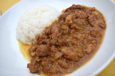 Lahma Bil Basal (Egyptian Beef in Onion Sauce) - Culinary Adventures with Camilla - Welcome to Friday! Friday! Friday! Favorites! Each Friday we'll be sharing our favorite recipes of the week from other fabulous food bloggers, so make sure to visit and see what tasty over-the-top dishes we're most excited about.