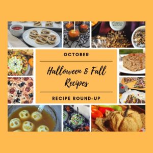 October 2019 Recipe Round-Up - Now that it's fall and Halloween's right around the corner, we're all looking for a few cute recipes to celebrate the autumn season with. This month's October recipe round-up is packed with tons of spooky sweet and savory recipes to help you and your little goblins get in the holiday spirit.