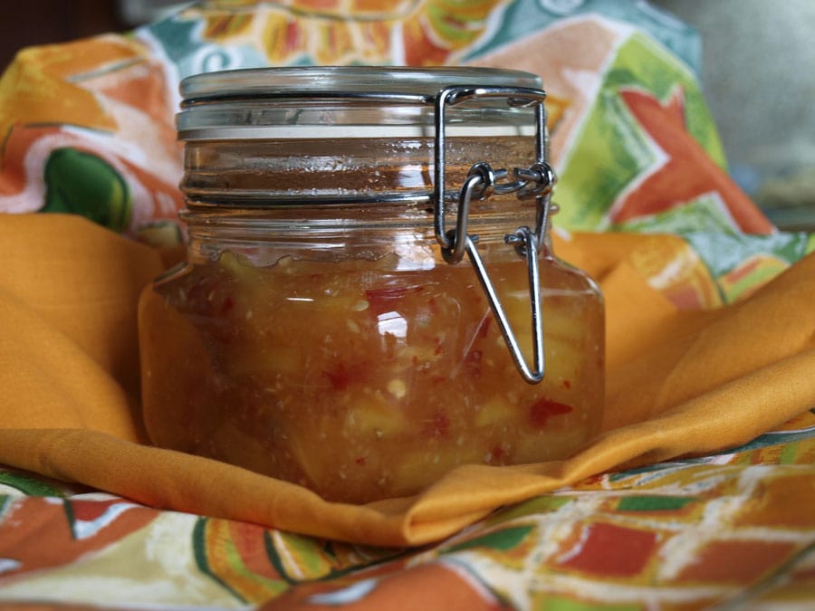 Pineapple Chilli Jam - Farmersgirl Kitchen - Welcome to Friday! Friday! Friday! Favorites! Each Friday we'll be sharing our favorite recipes of the week from other fabulous food bloggers, so make sure to visit and see what tasty over-the-top dishes we're most excited about.