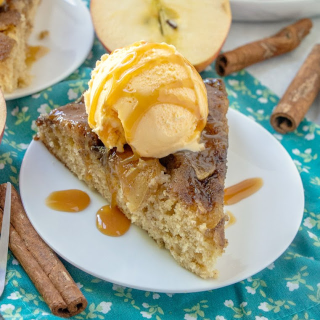 Upside Down Caramel Apple Skillet Cake - Cooking with Carlee - Welcome to Friday! Friday! Friday! Favorites! Each Friday we'll be sharing our favorite recipes of the week from other fabulous food bloggers, so make sure to visit and see what tasty over-the-top dishes we're most excited about.