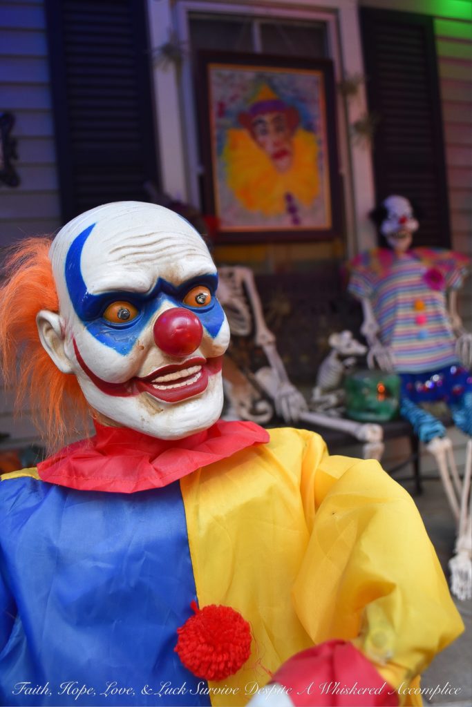 Send in the Creepy Clowns - Halloween 2019 - Welcome to yet another year at The Historic Herndon Halloween House in Herndon, Virginia. Today, we're giving you a behind-the-scenes look at 2019's "Creepy Clowns" Halloween theme. If you're scared of clowns, this is definitely not the place you want to be.