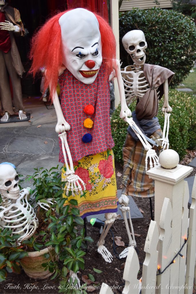 Send in the Creepy Clowns - Halloween 2019 - Welcome to yet another year at The Historic Herndon Halloween House in Herndon, Virginia. Today, we're giving you a behind-the-scenes look at 2019's "Creepy Clowns" Halloween theme. If you're scared of clowns, this is definitely not the place you want to be.