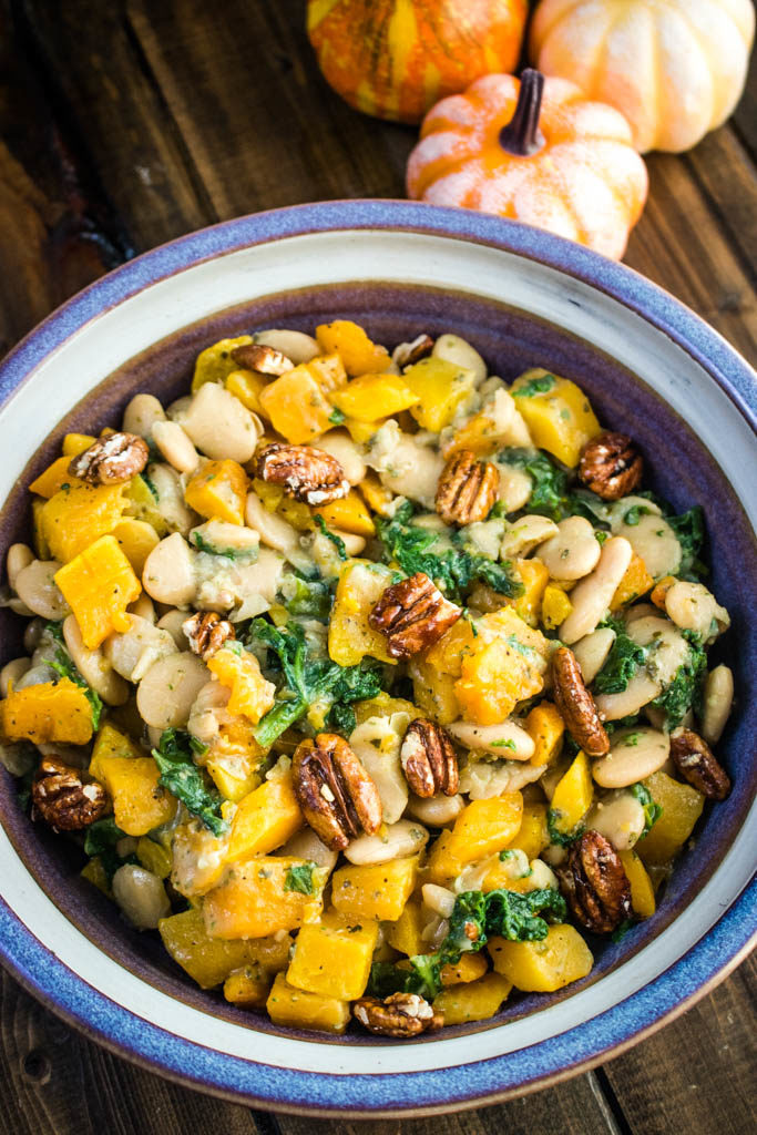 Butternut, Kale, Butter Bean & Pesto Salad - Sweet Beginnings - Welcome to Friday! Friday! Friday! Favorites! Each Friday we'll be sharing our favorite recipes of the week from other fabulous food bloggers, so make sure to visit and see what tasty over-the-top dishes we're most excited about.