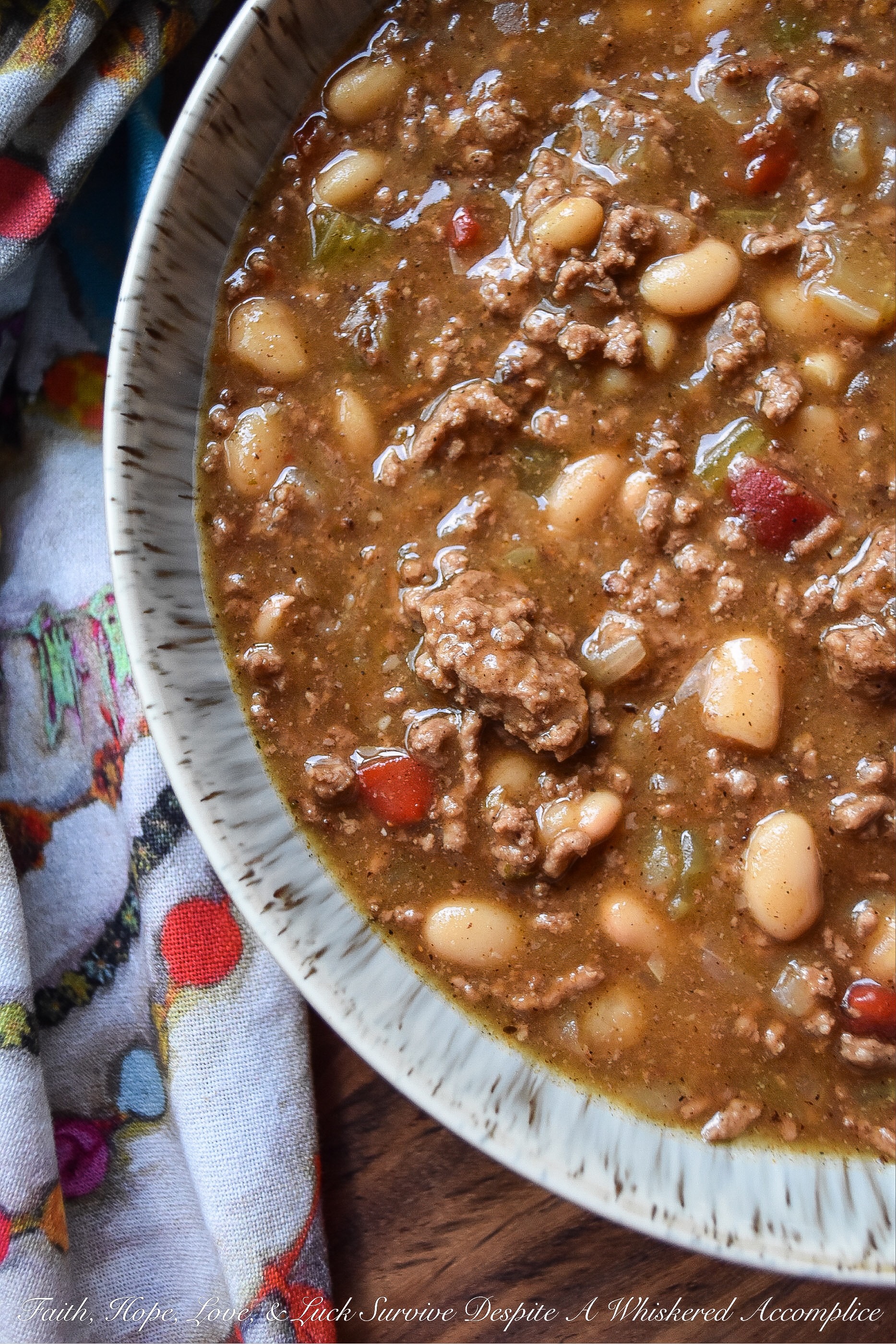 Sweet Hot Pepper Jelly Ground Beef & Bean Chili
