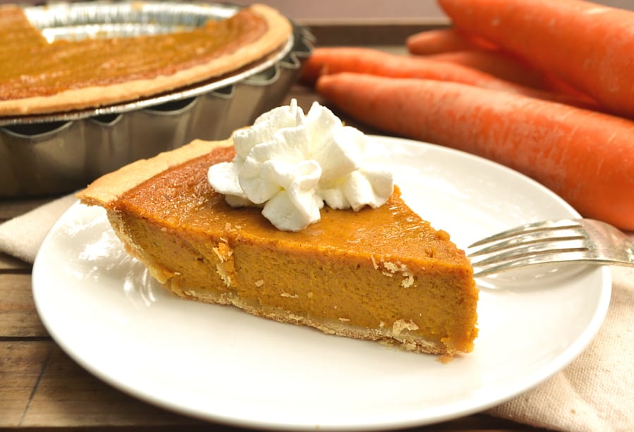 Carrot Pie - Crafty Cooking Mama - Now that the scent of apples, cinnamon, and pumpkin are in the air, it's time to start thinking about what dishes will grace our Thanksgiving day tables. This November, why not try out a few of our favorite and most-requested holiday dishes? I'm pretty sure we've got a recipe both you and your family will absolutely love.