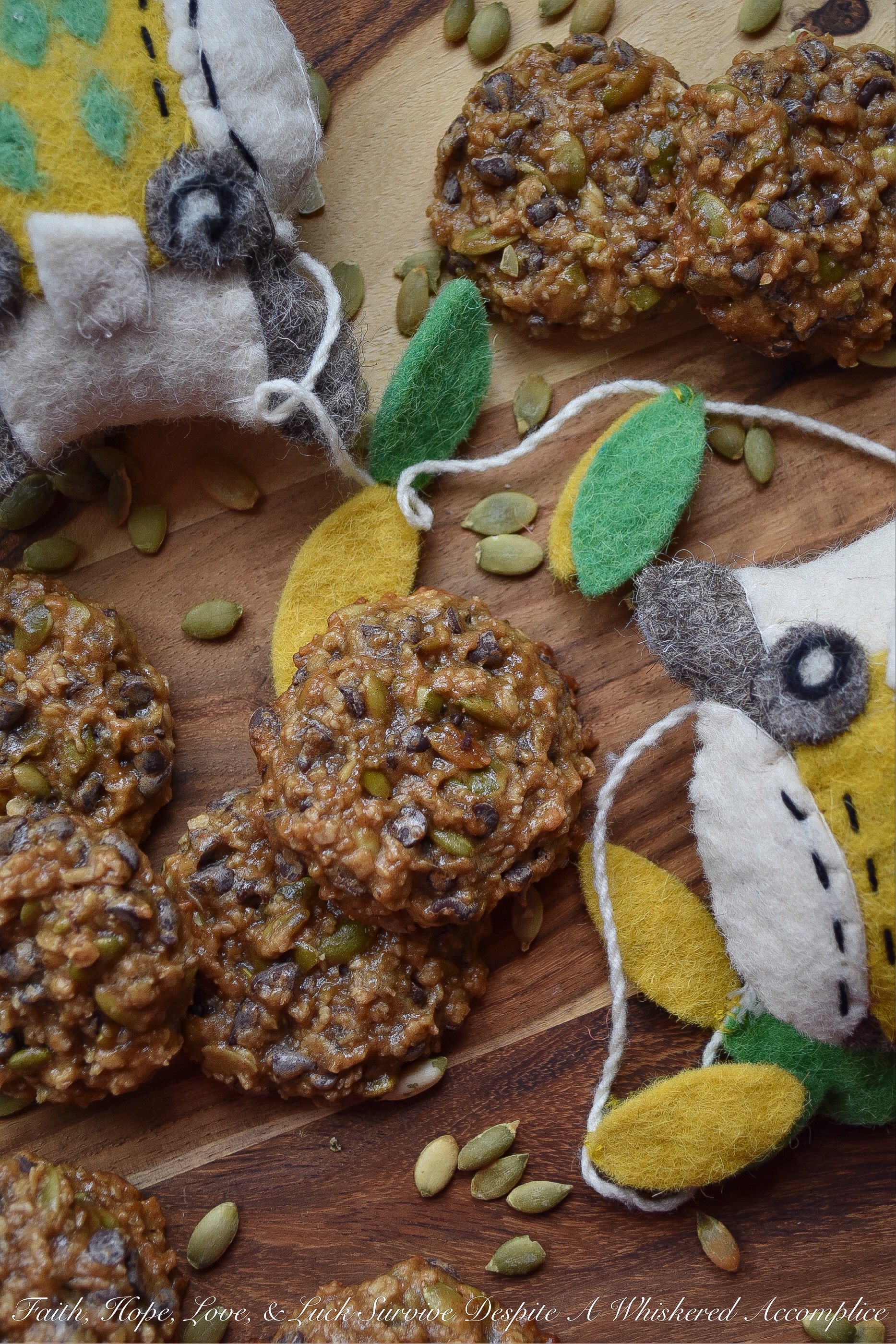 Fall Harvest Oatmeal Breakfast Cookies