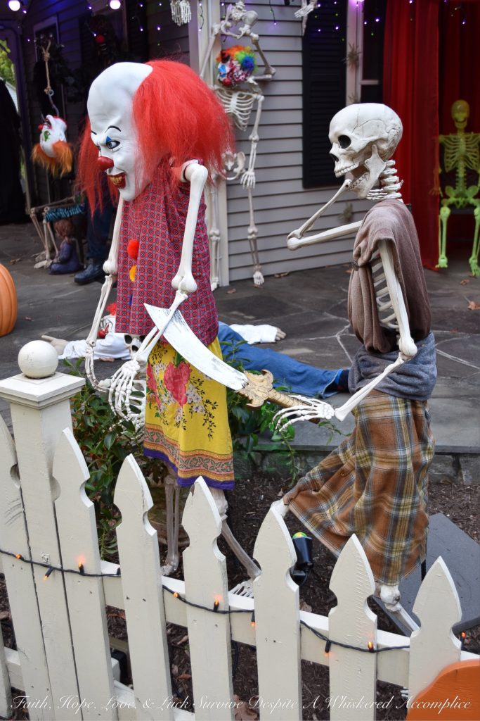 Send in the Creepy Clowns - Halloween 2019 - Welcome to yet another year at The Historic Herndon Halloween House in Herndon, Virginia. Today, we're giving you a behind-the-scenes look at 2019's "Creepy Clowns" Halloween theme. If you're scared of clowns, this is definitely not the place you want to be.