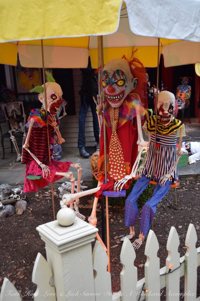 Send in the Creepy Clowns - Halloween 2019 - Welcome to yet another year at The Historic Herndon Halloween House in Herndon, Virginia. Today, we're giving you a behind-the-scenes look at 2019's "Creepy Clowns" Halloween theme. If you're scared of clowns, this is definitely not the place you want to be.