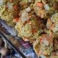 Make-Ahead Loaded Veggie Corn Bread Stuffing - Thanksgiving day is always hectic. So, why not make your holiday a little easier with this make-ahead side dish? This loaded veggie corn bread stuffing is chock-full of diced carrots, celery, and onion, with just the right amount of butter, cream, and chicken broth to make it extra flavorful and moist. And, by prepping the stuffing ahead of time, you'll have more time to relax with your family and friends on the big turkey day.