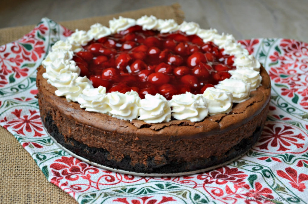 Black Forest Cheesecake - Kate's Recipe Box - December 2019 Recipe Round-Up - Now that the holiday season has finally arrived, it's time to celebrate with some of our favorite festive recipes. Whether you're looking for a holiday appetizer to take to your work Christmas party, a quick weeknight dinner to make before picking out a tree, or a cookie or two to leave out for Santa on Christmas Eve, we've totally got you covered.