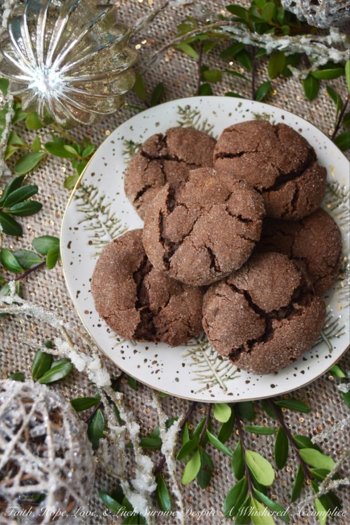Chocolate Espresso Brown Sugar Cookies - Faith, Hope, Love, & Luck - December 2019 Recipe Round-Up - Now that the holiday season has finally arrived, it's time to celebrate with some of our favorite festive recipes. Whether you're looking for a holiday appetizer to take to your work Christmas party, a quick weeknight dinner to make before picking out a tree, or a cookie or two to leave out for Santa on Christmas Eve, we've totally got you covered.