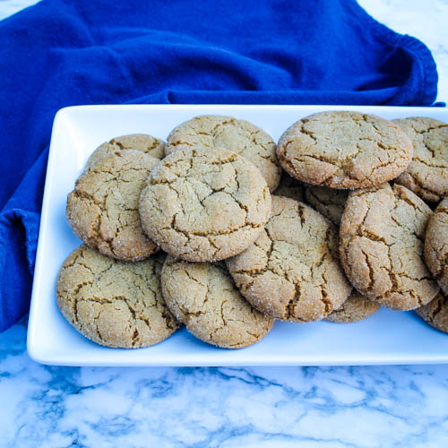 Molasses Cookies - Books n' Cooks - December 2019 Recipe Round-Up - Now that the holiday season has finally arrived, it's time to celebrate with some of our favorite festive recipes. Whether you're looking for a holiday appetizer to take to your work Christmas party, a quick weeknight dinner to make before picking out a tree, or a cookie or two to leave out for Santa on Christmas Eve, we've totally got you covered.