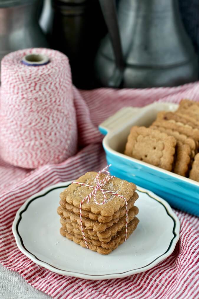 Speculoos (Belgian Spice Cookies) - Karen's Kitchen Stories - Welcome to Friday! Friday! Friday! Favorites! Each Friday we'll be sharing our favorite recipes of the week from other fabulous food bloggers, so make sure to visit and see what tasty over-the-top dishes we're most excited about.