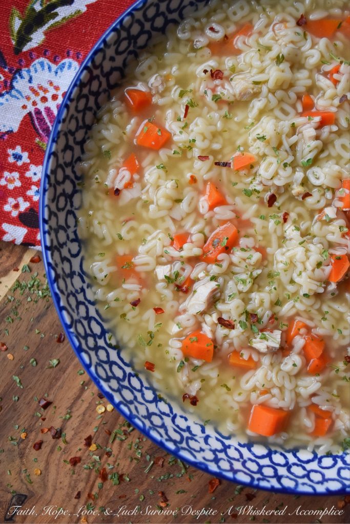 Turkey Alphabet Soup with Carrots - The next time you have turkey, make sure to boil down the bones for broth or stock. Once you've done that, you can make a delicious one-pot turkey alphabet soup with the broth or stock. Add a few seasonings, spices, and carrots, and you'll have a pot of soup that's both comforting and flavorful.