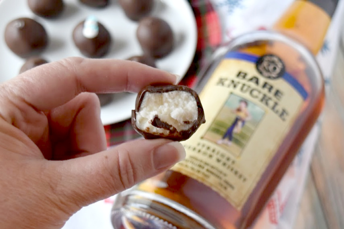 Bourbon Balls - A Kitchen Hoor's Adventures - Welcome to Friday! Friday! Friday! Favorites! Each Friday we'll be sharing our favorite recipes of the week from other fabulous food bloggers, so make sure to visit and see what tasty over-the-top dishes we're most excited about.