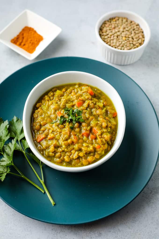 Moroccan Lentil Soup - I Heart Vegetables - Welcome to Friday! Friday! Friday! Favorites! Each Friday we'll be sharing our favorite recipes of the week from other fabulous food bloggers, so make sure to visit and see what tasty over-the-top dishes we're most excited about.