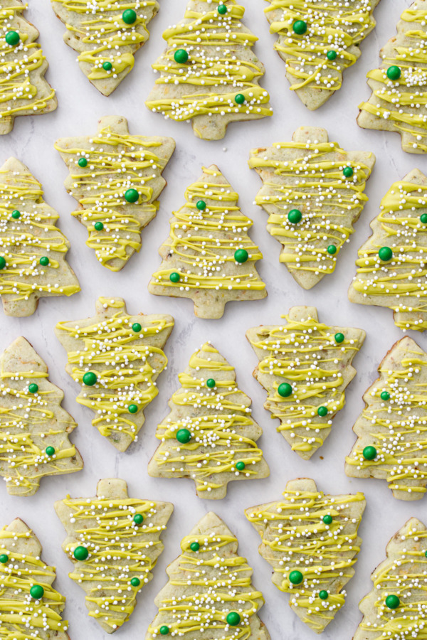 Pistachio Cutout Sugar Cookies - Love & Olive Oil - Welcome to Friday! Friday! Friday! Favorites! Each Friday we'll be sharing our favorite recipes of the week from other fabulous food bloggers, so make sure to visit and see what tasty over-the-top dishes we're most excited about.