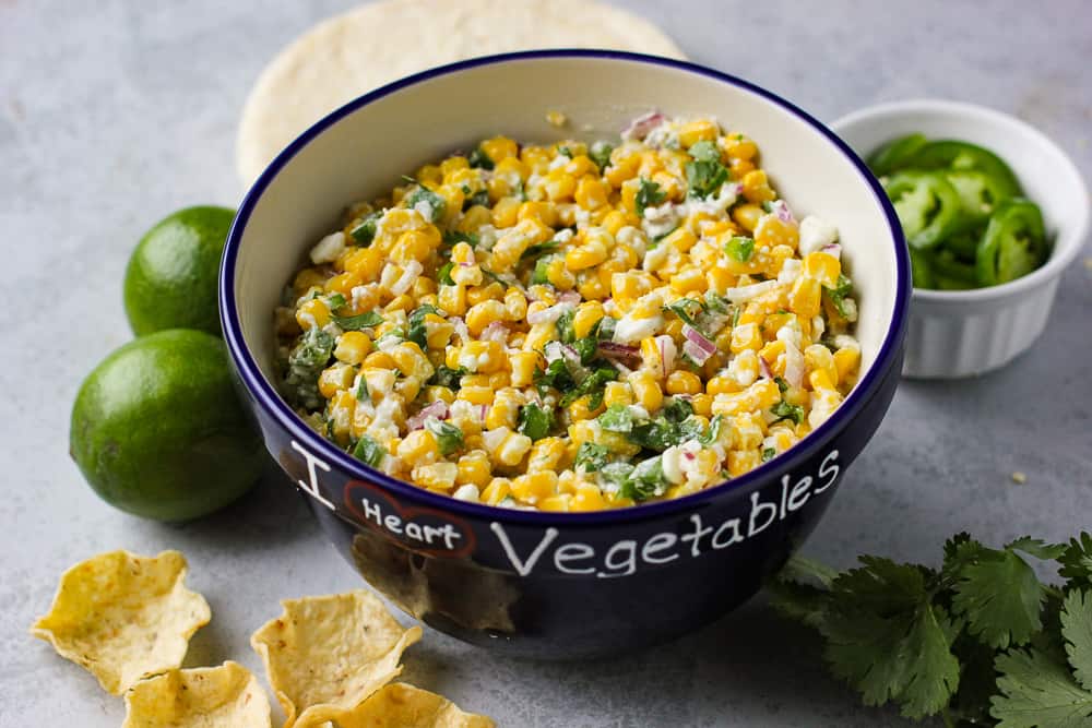 Spicy Mexican Street Corn Salad - I Heart Vegetables - Welcome to Friday! Friday! Friday! Favorites! Each Friday we'll be sharing our favorite recipes of the week from other fabulous food bloggers, so make sure to visit and see what tasty over-the-top dishes we're most excited about.