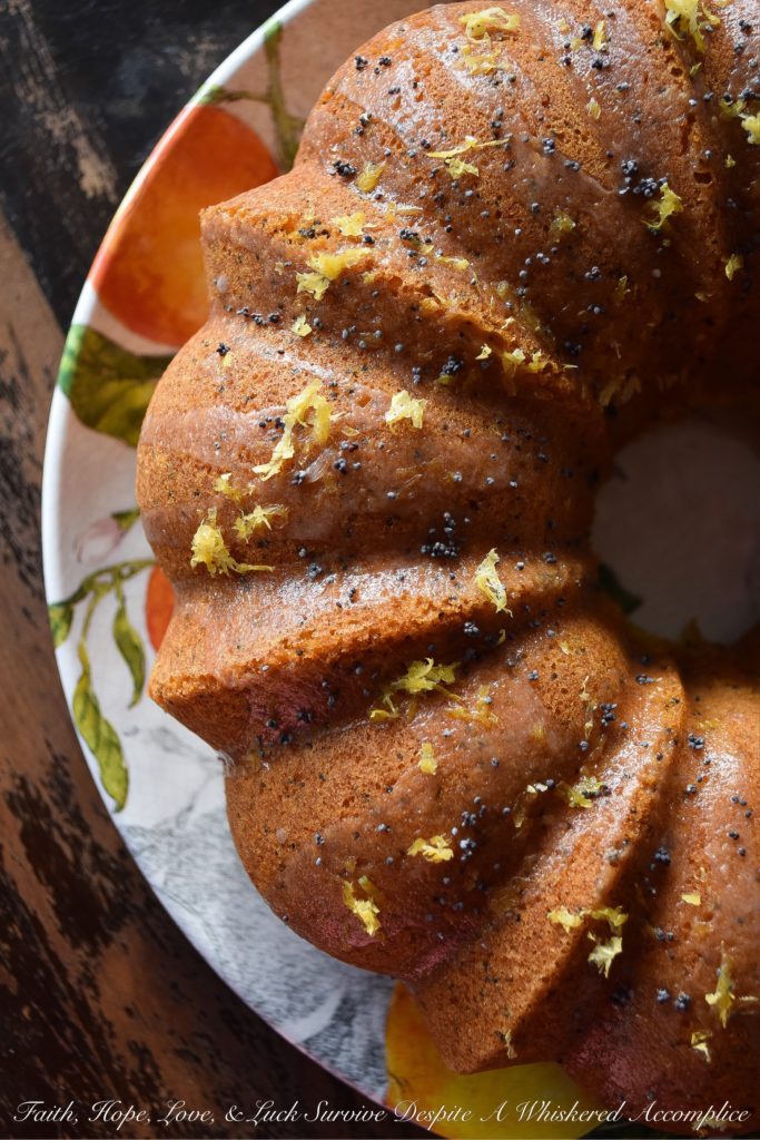 Lemon Poppy Seed Butter Bundt Cake - Sometimes you just need a little cake in your life, that's were cake mixes come in handy. A few extra ingredients can help turn a traditional cake mix into something truly extraordinary. For this Bundt cake, a store-bought lemon cake mix is jazzed up with the addition of butter, milk, eggs, and poppy seeds. It doesn't get much easier or any more delicious.