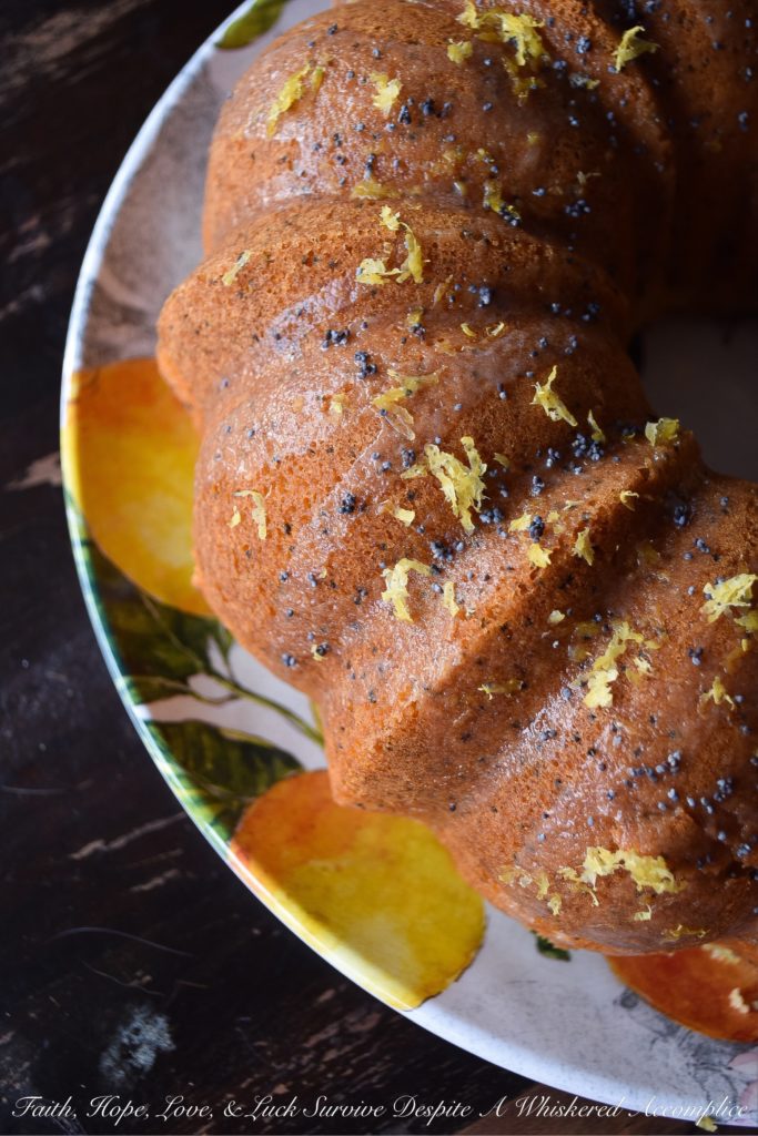 Lemon Poppy Seed Butter Bundt Cake - Sometimes you just need a little cake in your life, that's were cake mixes come in handy. A few extra ingredients can help turn a traditional cake mix into something truly extraordinary. For this Bundt cake, a store-bought lemon cake mix is jazzed up with the addition of butter, milk, eggs, and poppy seeds. It doesn't get much easier or any more delicious.