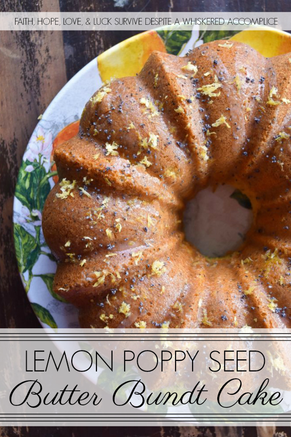 Lemon Poppy Seed Butter Bundt Cake - Sometimes you just need a little cake in your life, that's were cake mixes come in handy. A few extra ingredients can help turn a traditional cake mix into something truly extraordinary. For this Bundt cake, a store-bought lemon cake mix is jazzed up with the addition of butter, milk, eggs, and poppy seeds. It doesn't get much easier or any more delicious.