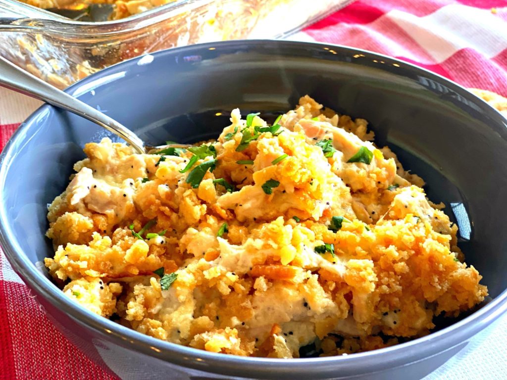 Poppy Seed Chicken Casserole - LouLou Girls - Welcome to Friday! Friday! Friday! Favorites! Each Friday we'll be sharing our favorite recipes of the week from other fabulous food bloggers, so make sure to visit and see what tasty over-the-top dishes we're most excited about.